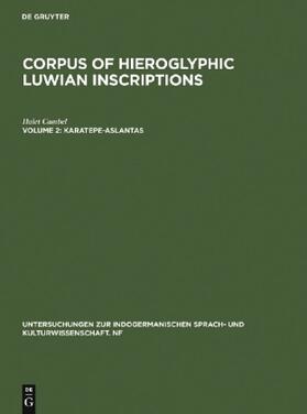 Cambel / Röllig / Hawkins |  Corpus of Hieroglyphic Luwian Inscriptions. Vol.2 | Buch |  Sack Fachmedien
