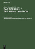 Steinmann |  World Catalogue of Odonata I | Buch |  Sack Fachmedien