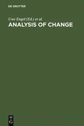 Reinecke / Engel |  Analysis of Change | Buch |  Sack Fachmedien