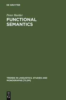 Harder | Functional Semantics | Buch | 978-3-11-014941-8 | sack.de