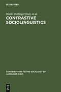 Ammon / Hellinger |  Contrastive Sociolinguistics | Buch |  Sack Fachmedien