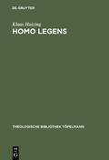 Huizing |  Homo legens | Buch |  Sack Fachmedien