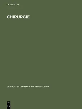  Chirurgie | Buch |  Sack Fachmedien