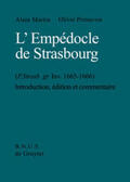 Primavesi / Martin |  L'Empédocle de Strasbourg (P. Strasb. gr. Inv. 1665-1666) | Buch |  Sack Fachmedien