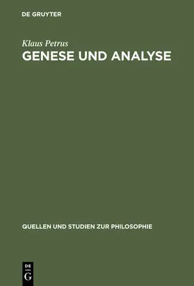 Petrus |  Genese und Analyse | Buch |  Sack Fachmedien