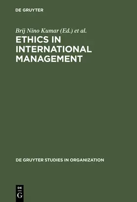 Steinmann / Kumar |  Ethics in International Management | Buch |  Sack Fachmedien