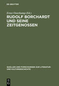 Osterkamp |  Rudolf Borchardt und seine Zeitgenossen | Buch |  Sack Fachmedien
