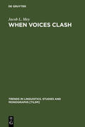 Mey |  When Voices Clash | Buch |  Sack Fachmedien