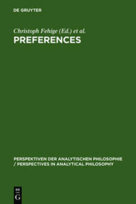 Wessels / Fehige |  Preferences | Buch |  Sack Fachmedien