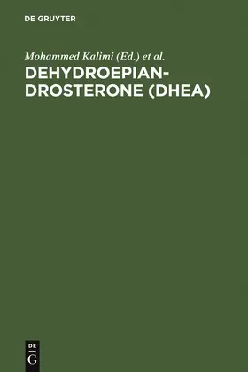Regelson / Kalimi | Dehydroepiandrosterone (DHEA) | Buch | 978-3-11-016111-3 | www.sack.de