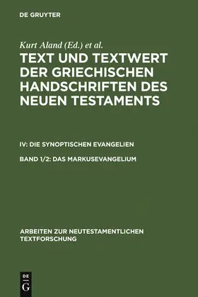 Aland |  Das Markusevangelium | Buch |  Sack Fachmedien