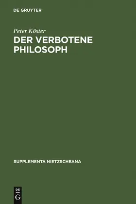 Köster |  Der verbotene Philosoph | Buch |  Sack Fachmedien