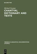 Noonan |  Chantyal Dictionary and Texts | Buch |  Sack Fachmedien