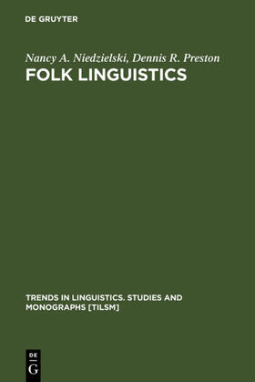 Preston / Niedzielski | Folk Linguistics | Buch | 978-3-11-016251-6 | sack.de