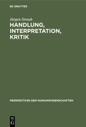 Straub | Handlung, Interpretation, Kritik | Buch | 978-3-11-016320-9 | sack.de
