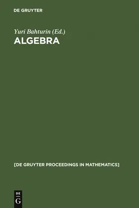 Bahturin |  Algebra | Buch |  Sack Fachmedien