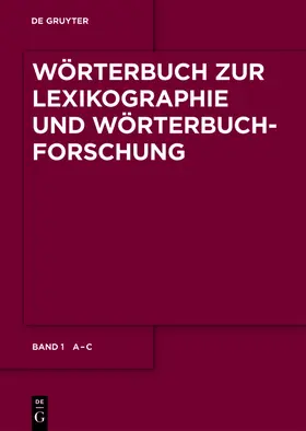 Wiegand / Beißwenger / Gouws |  A - C | Buch |  Sack Fachmedien