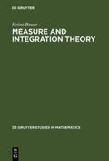 Bauer |  Measure and Integration Theory | Buch |  Sack Fachmedien