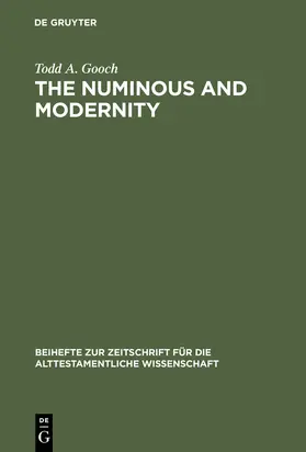 Gooch | The Numinous and Modernity | Buch | 978-3-11-016799-3 | sack.de