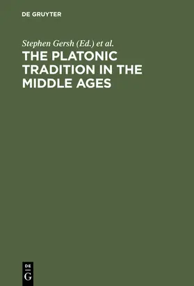 Gersh / Hoenen |  The Platonic Tradition in the Middle Ages | Buch |  Sack Fachmedien