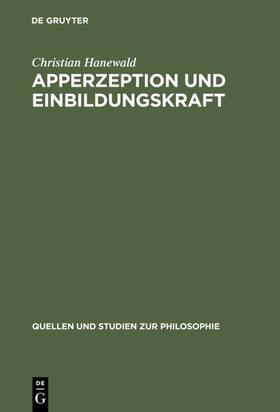 Hanewald | Apperzeption und Einbildungskraft | Buch | 978-3-11-017060-3 | sack.de
