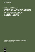McGregor |  Verb Classification in Australian Languages | Buch |  Sack Fachmedien
