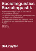 Ammon / Dittmar / Mattheier |  Sociolinguistics / Soziolinguistik. Volume 2 | Buch |  Sack Fachmedien