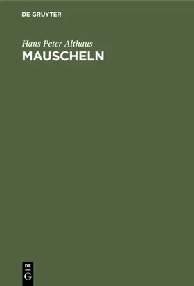 Althaus |  Mauscheln | Buch |  Sack Fachmedien