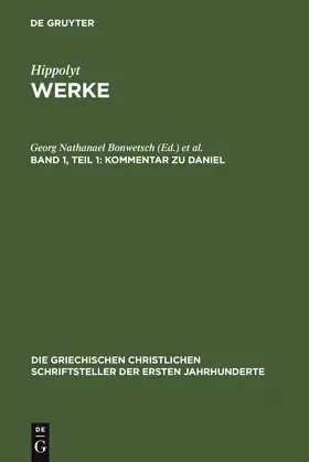 Richard / Bonwetsch |  Kommentar zu Daniel | Buch |  Sack Fachmedien