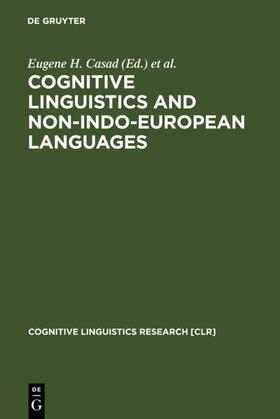 Palmer / Casad |  Cognitive Linguistics and Non-Indo-European Languages | Buch |  Sack Fachmedien