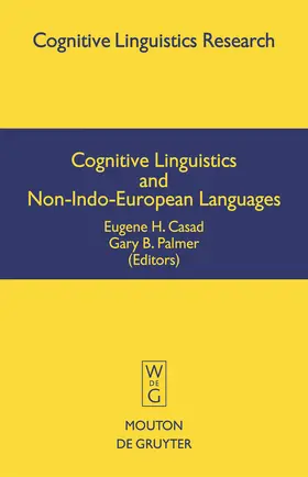 Palmer / Casad |  Cognitive Linguistics and Non-Indo-European Languages | Buch |  Sack Fachmedien