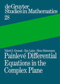 Gromak / Shimomura / Laine |  Painlevé Differential Equations in the Complex Plane | Buch |  Sack Fachmedien