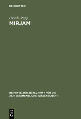 Rapp | Mirjam | Buch | 978-3-11-017384-0 | sack.de