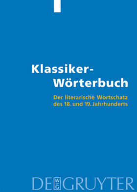 Knoop | Klassiker-Wörterbuch | Buch | 978-3-11-017412-0 | sack.de
