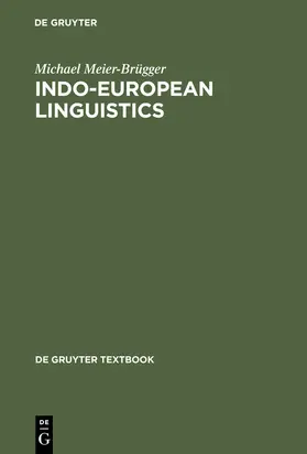 Meier-Brügger |  Indo-European Linguistics | Buch |  Sack Fachmedien