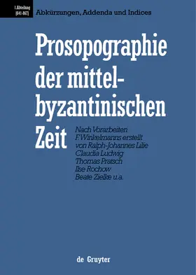 Lilie / Ludwig / et al. |  Abkürzungen, Addenda und Indices | Buch |  Sack Fachmedien