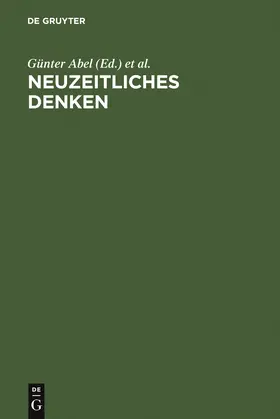 Abel / Hubig / Engfer |  Neuzeitliches Denken | Buch |  Sack Fachmedien