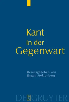 Stolzenberg |  Kant in der Gegenwart | Buch |  Sack Fachmedien