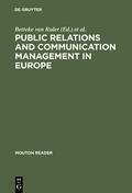 Vercic / Ruler |  Public Relations and Communication Management in Europe | Buch |  Sack Fachmedien