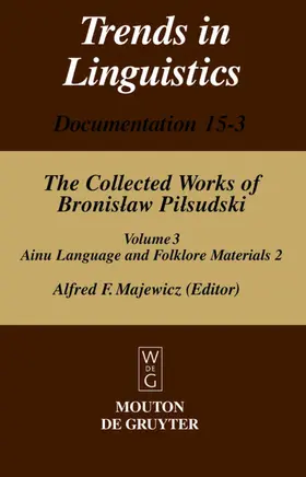 Winter |  Materials for the Study of the Ainu Language and Folklore 2 | Buch |  Sack Fachmedien