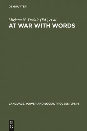 Nelson / Dedaic |  At War with Words | Buch |  Sack Fachmedien