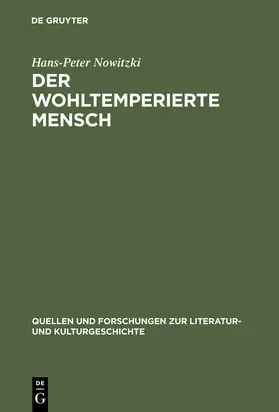 Nowitzki |  Der wohltemperierte Mensch | Buch |  Sack Fachmedien