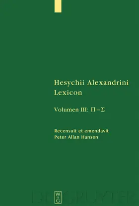 Hansen |  [Pi - Sigma] | Buch |  Sack Fachmedien
