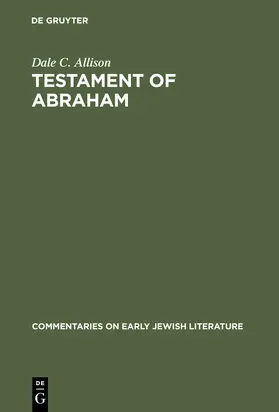 Allison |  Testament of Abraham | Buch |  Sack Fachmedien