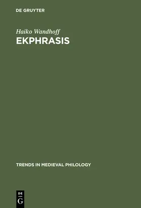 Wandhoff | Ekphrasis | Buch | 978-3-11-017938-5 | sack.de