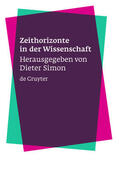 Simon |  Zeithorizonte in der Wissenschaft | Buch |  Sack Fachmedien