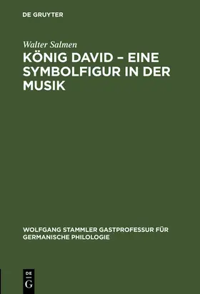 Salmen |  König David - Eine Symbolfigur in der Musik | Buch |  Sack Fachmedien