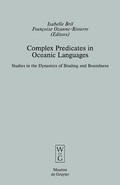 Ozanne-Rivierre / Bril |  Complex Predicates in Oceanic Languages | Buch |  Sack Fachmedien
