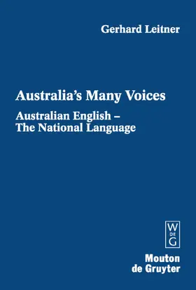 Leitner |  Australian English - The National Language | Buch |  Sack Fachmedien