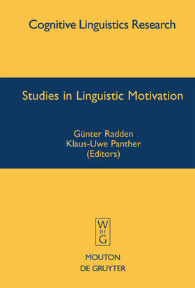 Panther / Radden |  Studies in Linguistic Motivation | Buch |  Sack Fachmedien